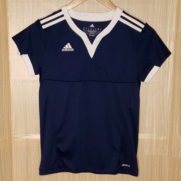 Adidas Climacool Womens Short Sleeve Athletic Shirt Small 8-10 - Picture 1 of 4